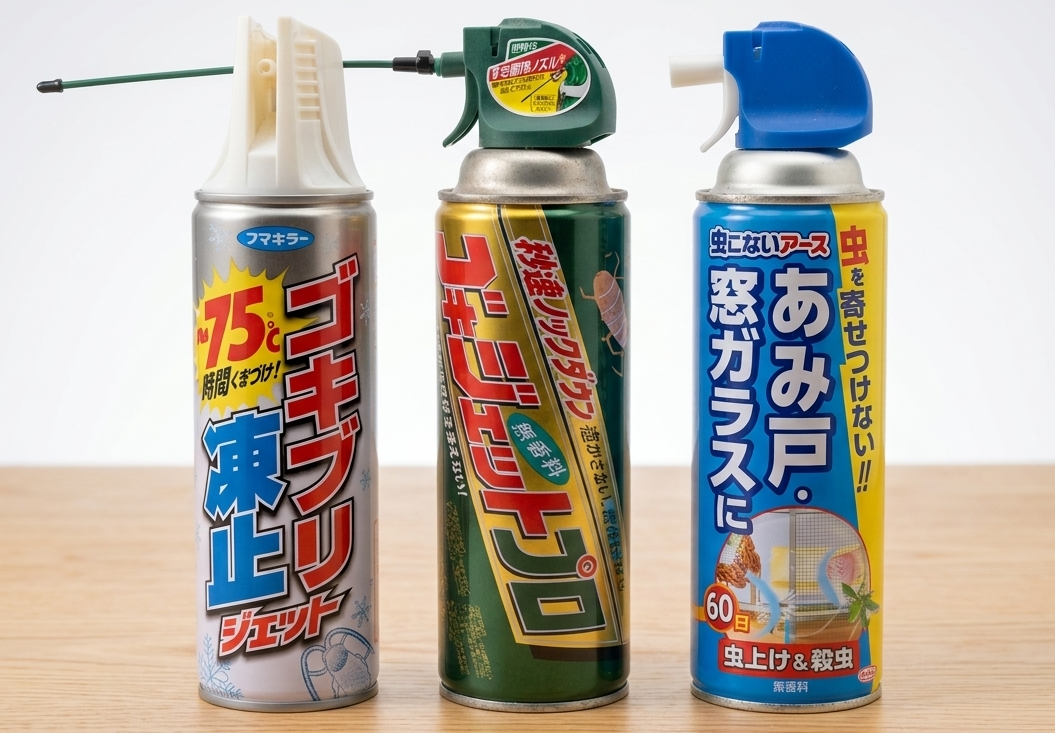 我が家で実際に常備している2本です